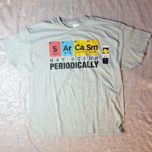 ♡ Sarcasm Periodically Graphic Tee ♡